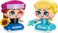 Miniatyrer av Anna og Elsa