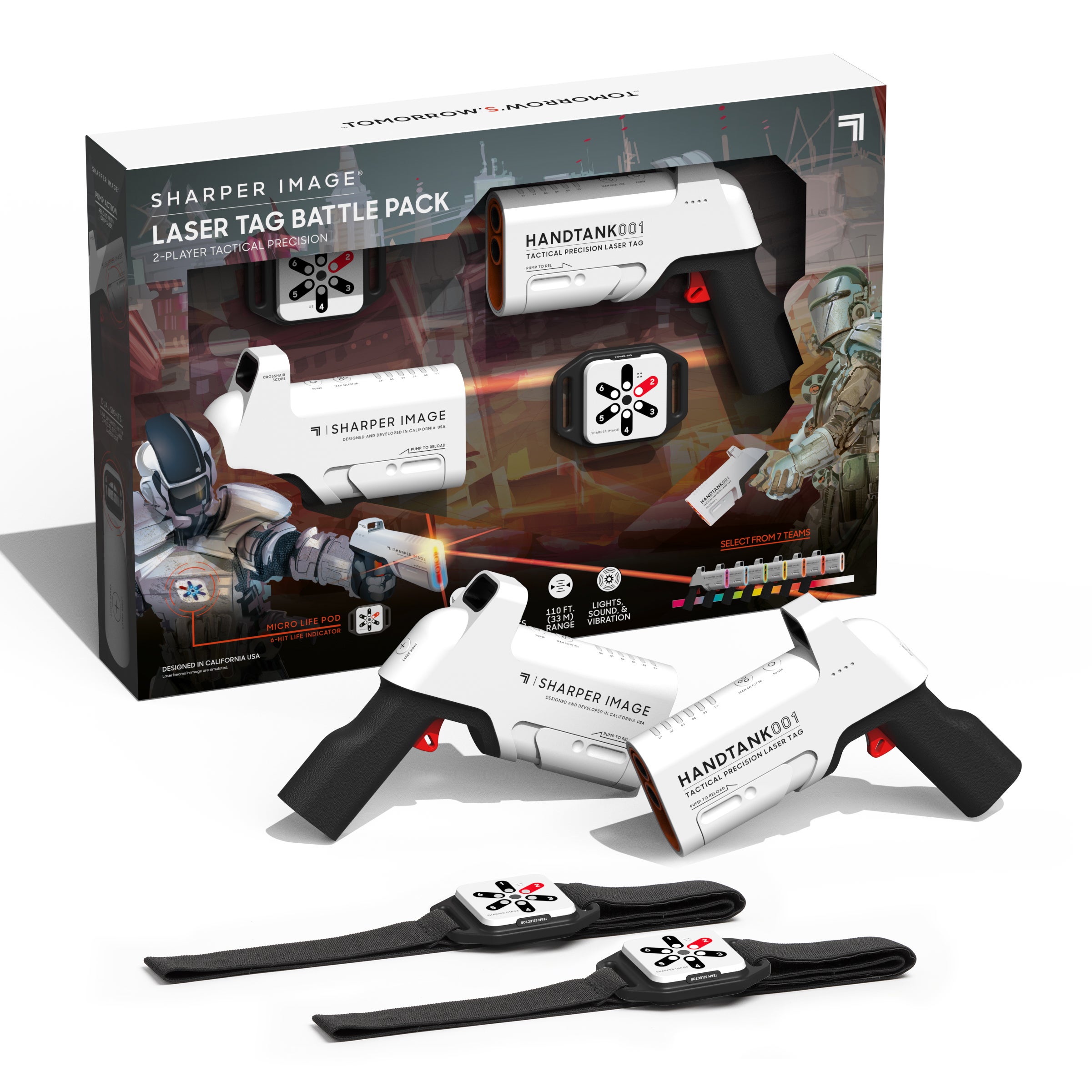 Sharper Image Laser Handtank Battle Pack