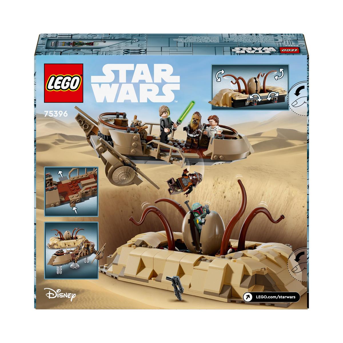 LEGO Star Wars 75396, Ørken-skiff og Sarlacc-grop