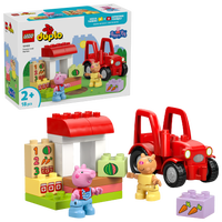 LEGO® DUPLO® Peppa Gris Traktor og marked, byggeleke 10468