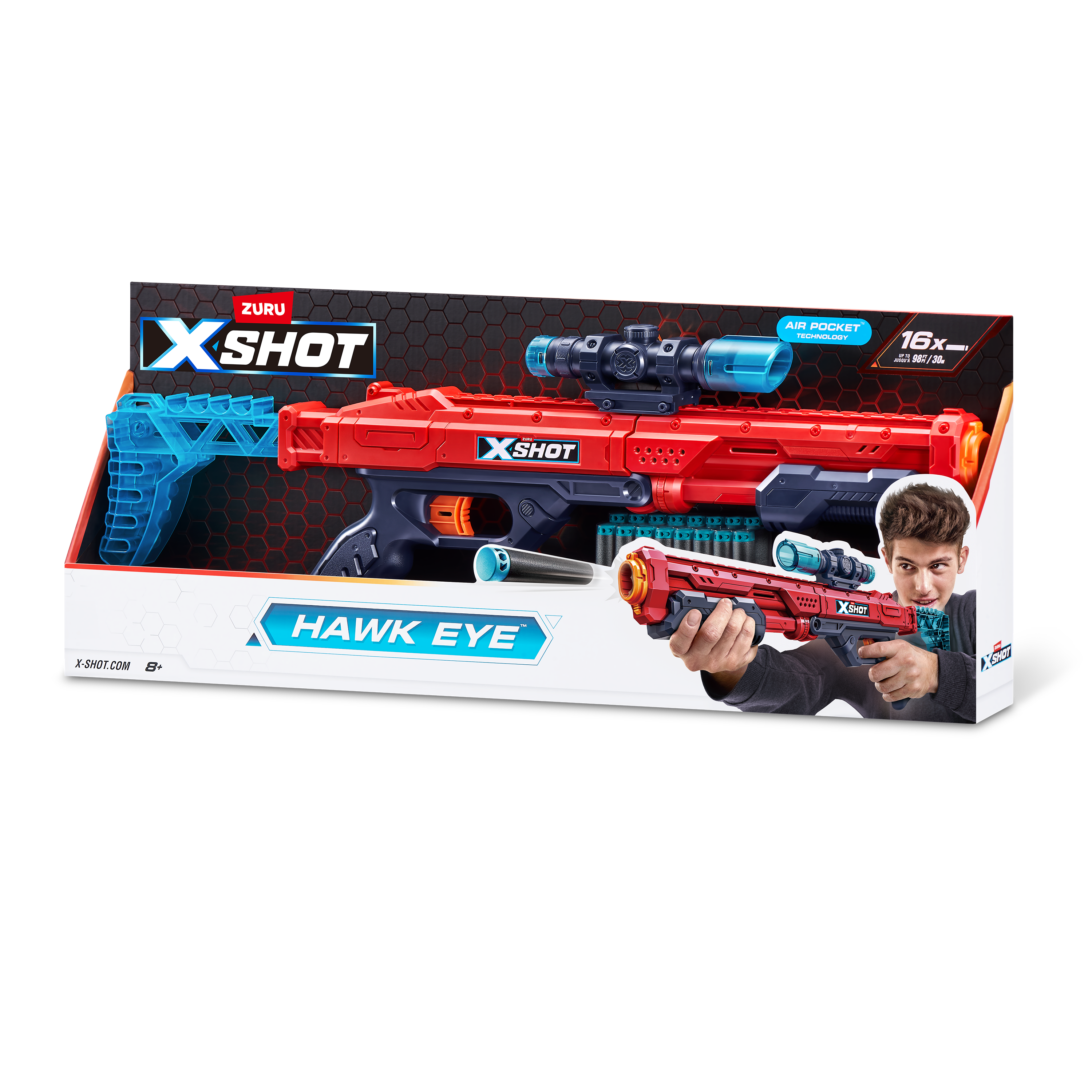 XSHOT Excel Hawk Eye med 16 piler