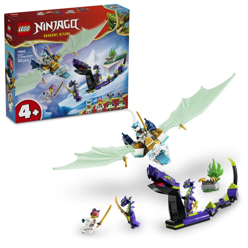 LEGO® NINJAGO® Kamp med Zanes isdrage, kamplekesett 71865