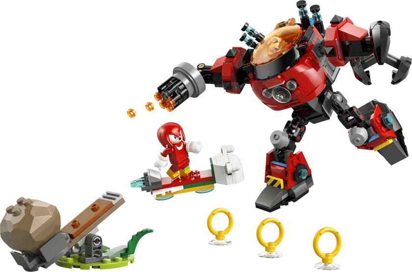 LEGO Sonic the Hedgehog™ 77005, Knuckles mot Dr. Eggmans Egg Crusher-robot