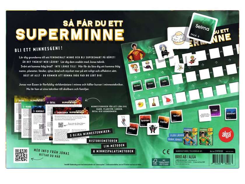 Alga Science, Superminne Jonas Von Essen