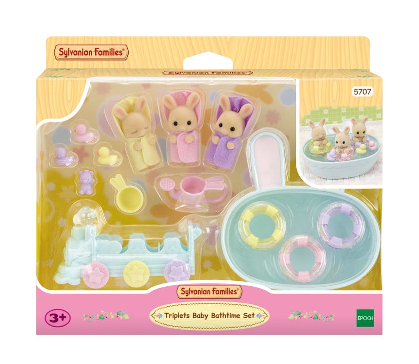 Sylvanian Families - Trillingbabyenes badepakke
