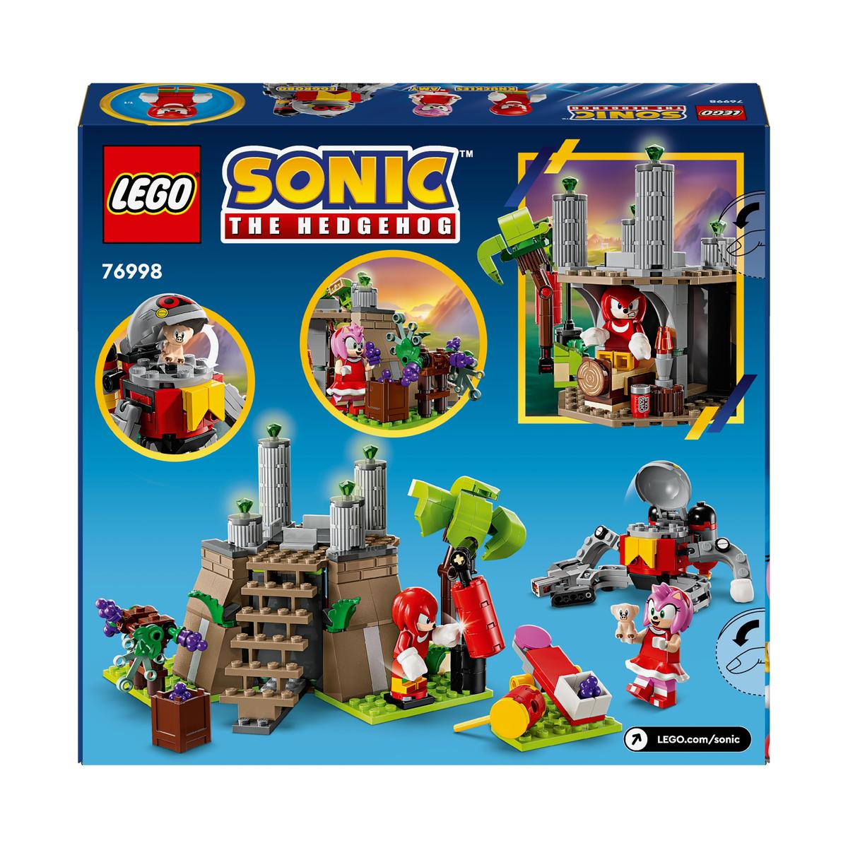 LEGO Sonic the Hedgehog 76998, Knuckles og Master Emerald-tempelet