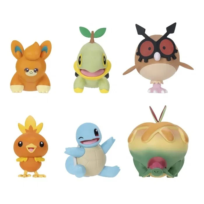 Pokemon Battle Figure 6-Pakke