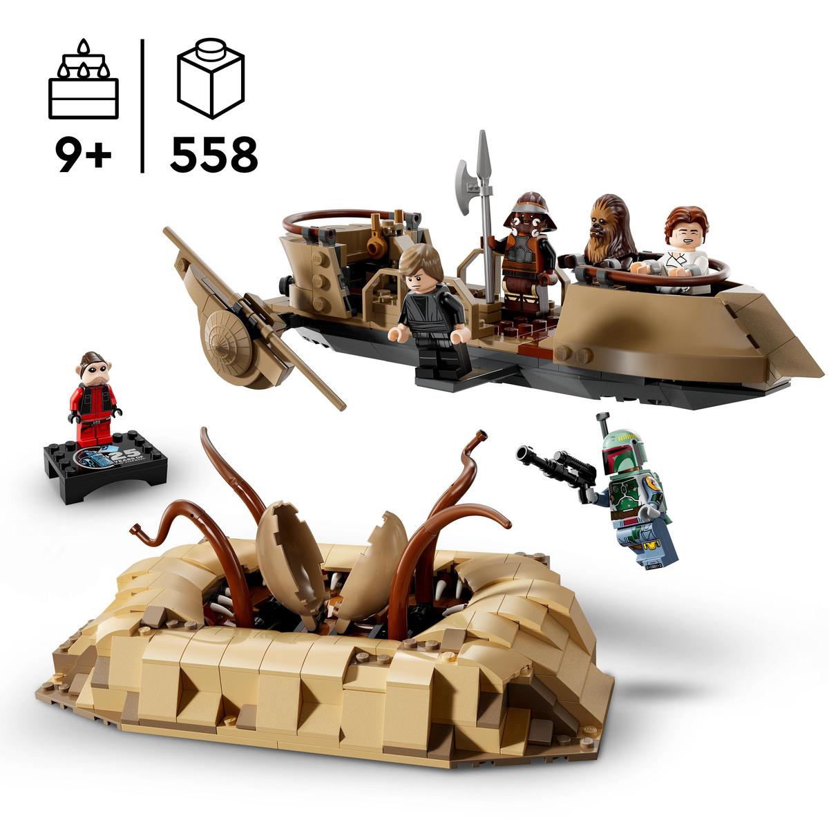 LEGO Star Wars 75396, Ørken-skiff og Sarlacc-grop