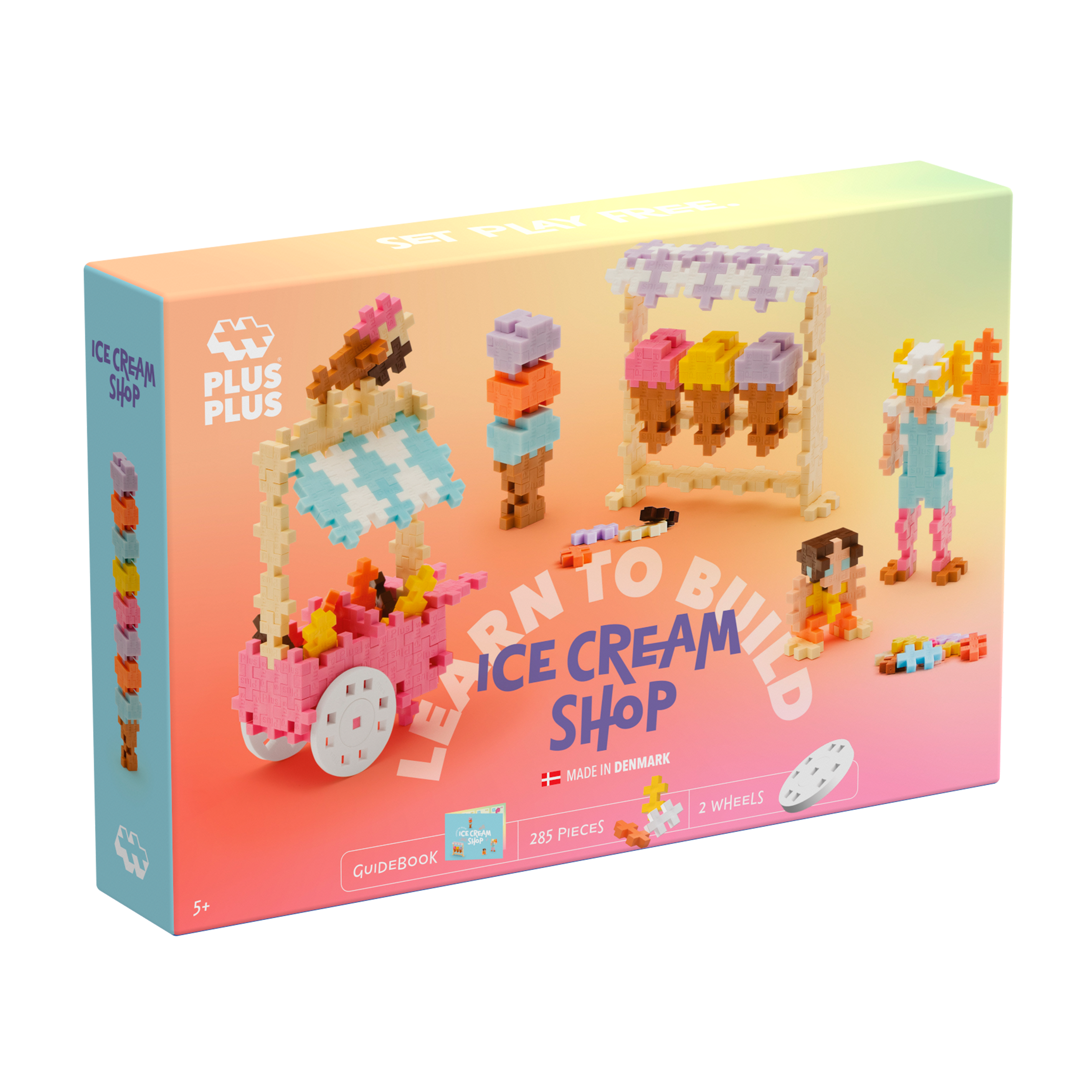 Plus-Plus Learn to Build – Isbutikk, 285 deler