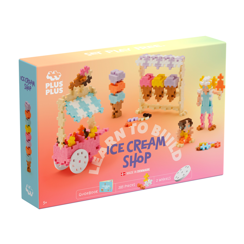 Plus-Plus Learn to Build – Isbutikk, 285 deler