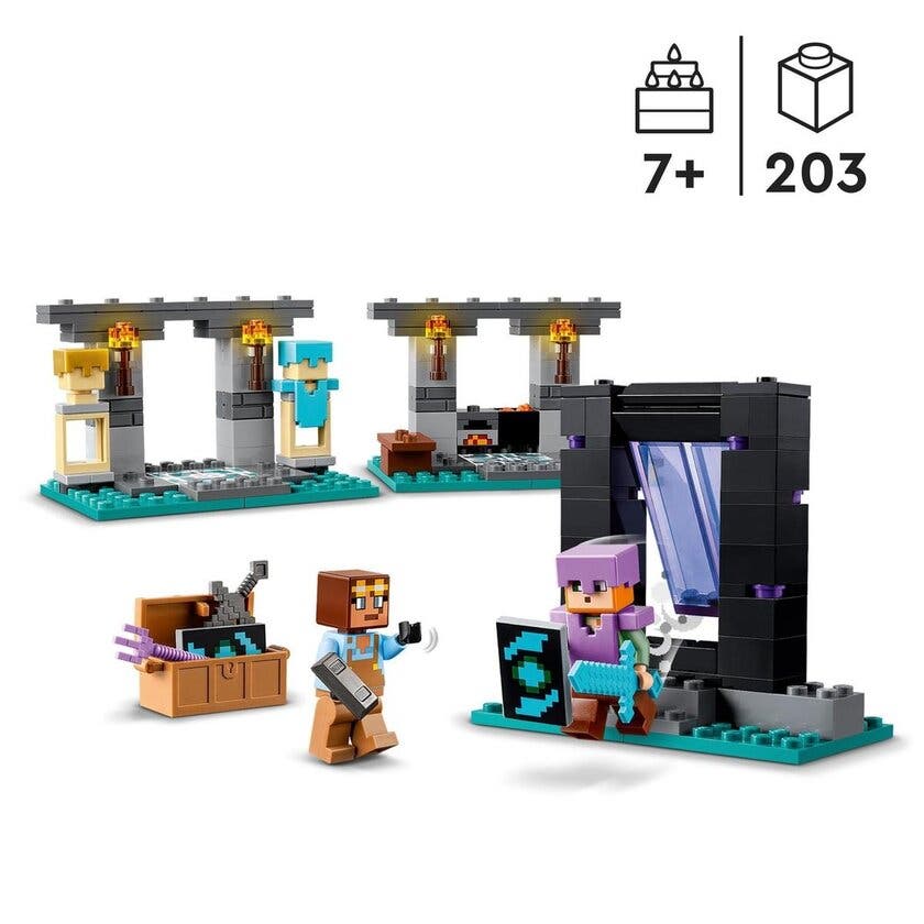 LEGO Minecraft 21252, Våpenlageret
