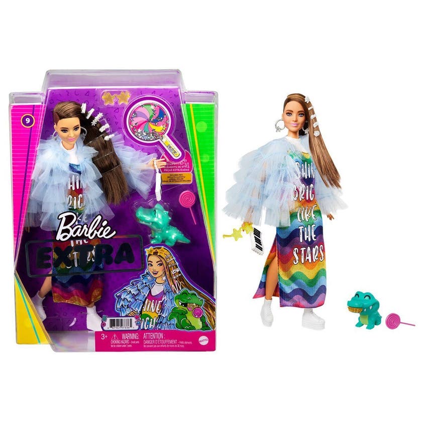 Barbie EXTRA, Dukke med krokodille