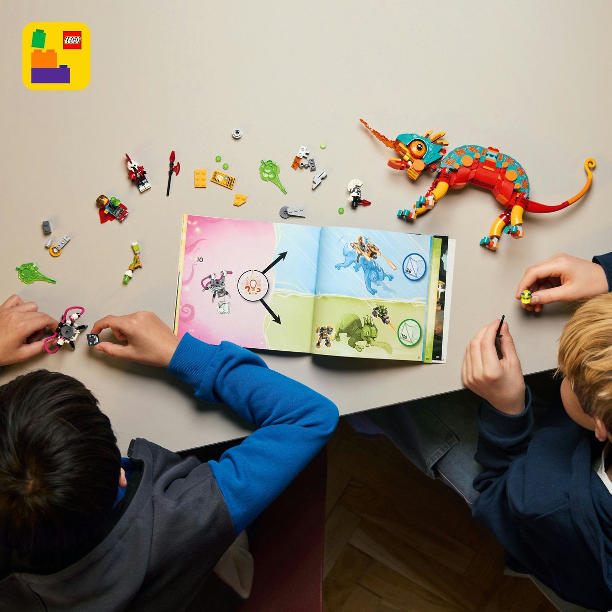 LEGO DREAMZzz 71492, Mateos ildkameleont