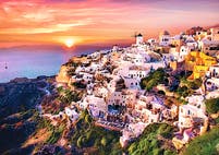 Trefl Sunset over Santorini 1000-bits puslespill