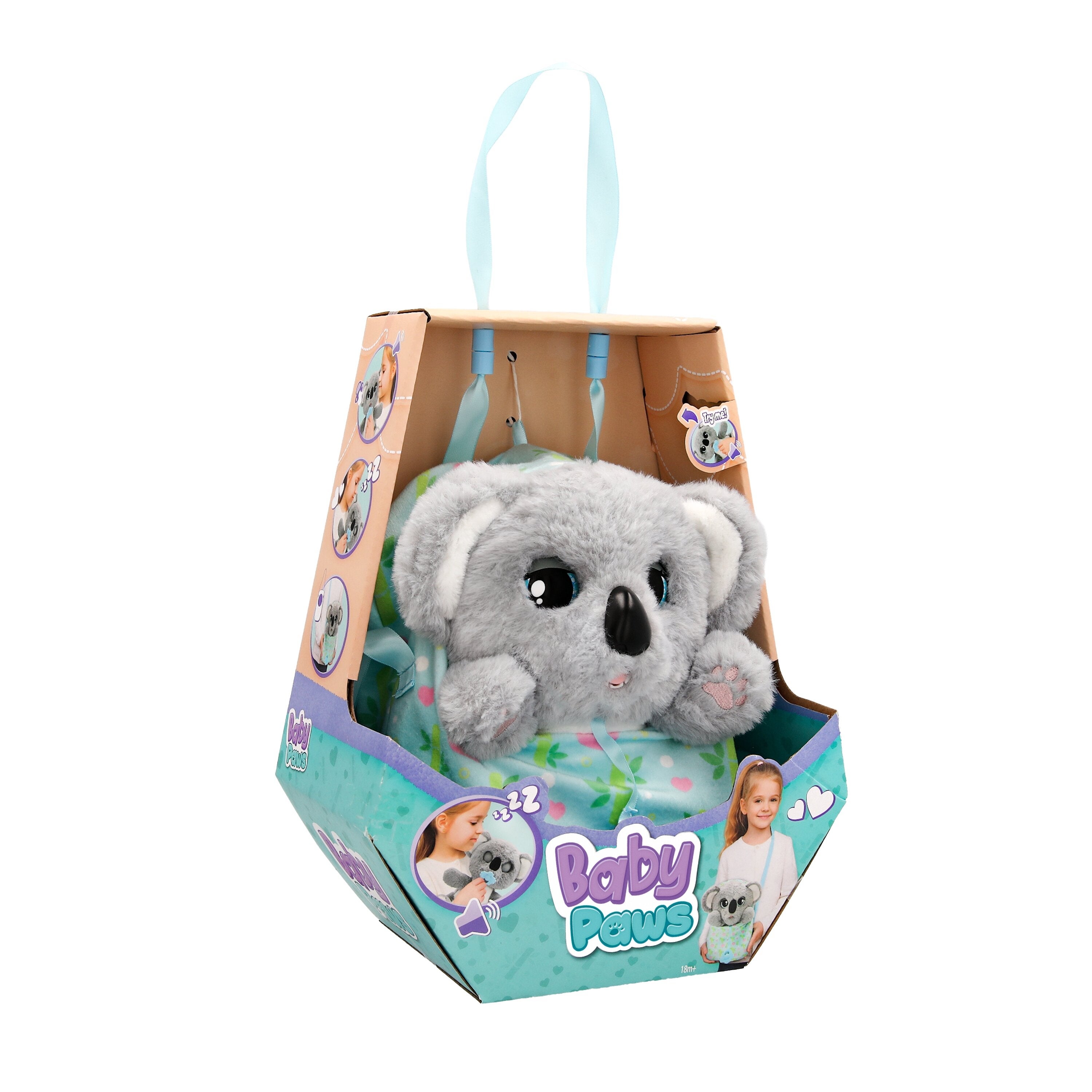 Baby Paws W4 Koala Interaktiv Kosedyr 24 cm