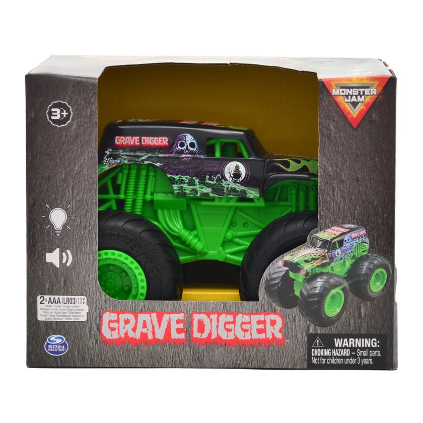 Monster Jam 1:24 Lights & Sounds Truck Asst.