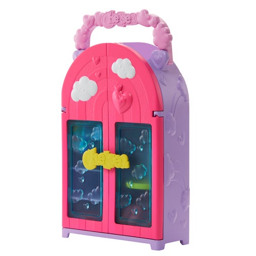 Barbie Chelsea-dukke med garderobe – lekesett med klær og tilbehør