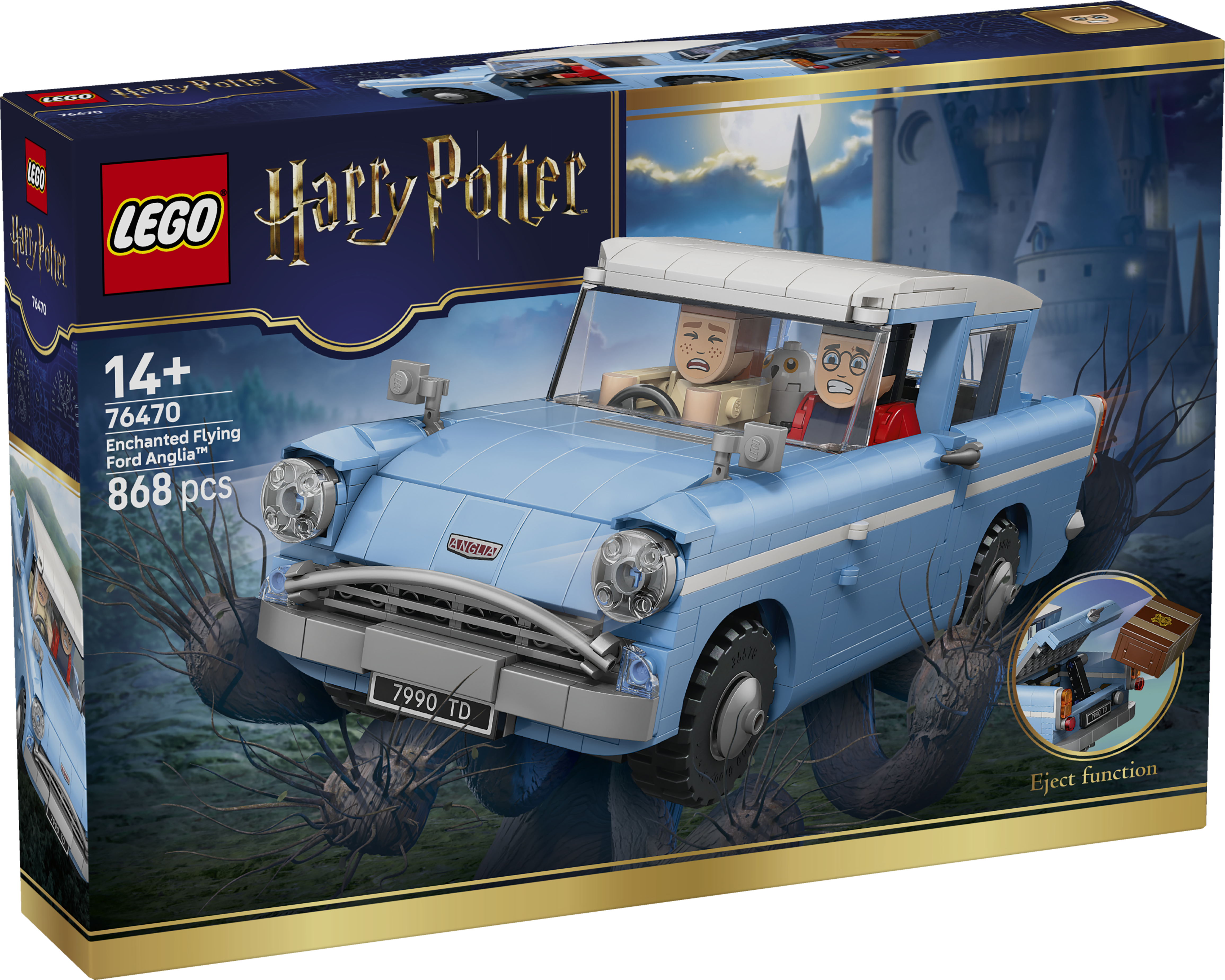 Forhekset, flygende Ford Anglia™