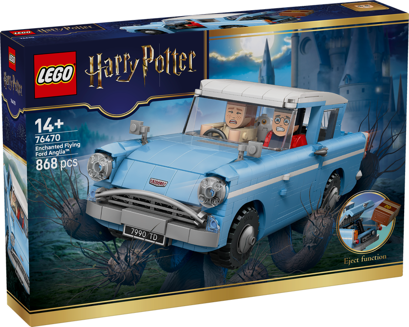 Forhekset, flygende Ford Anglia™