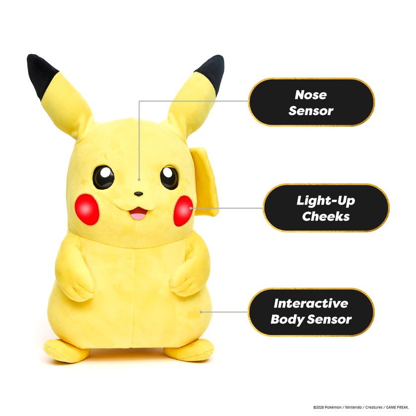 Puppetronic Real FX Pokemon Pikachu 40 cm