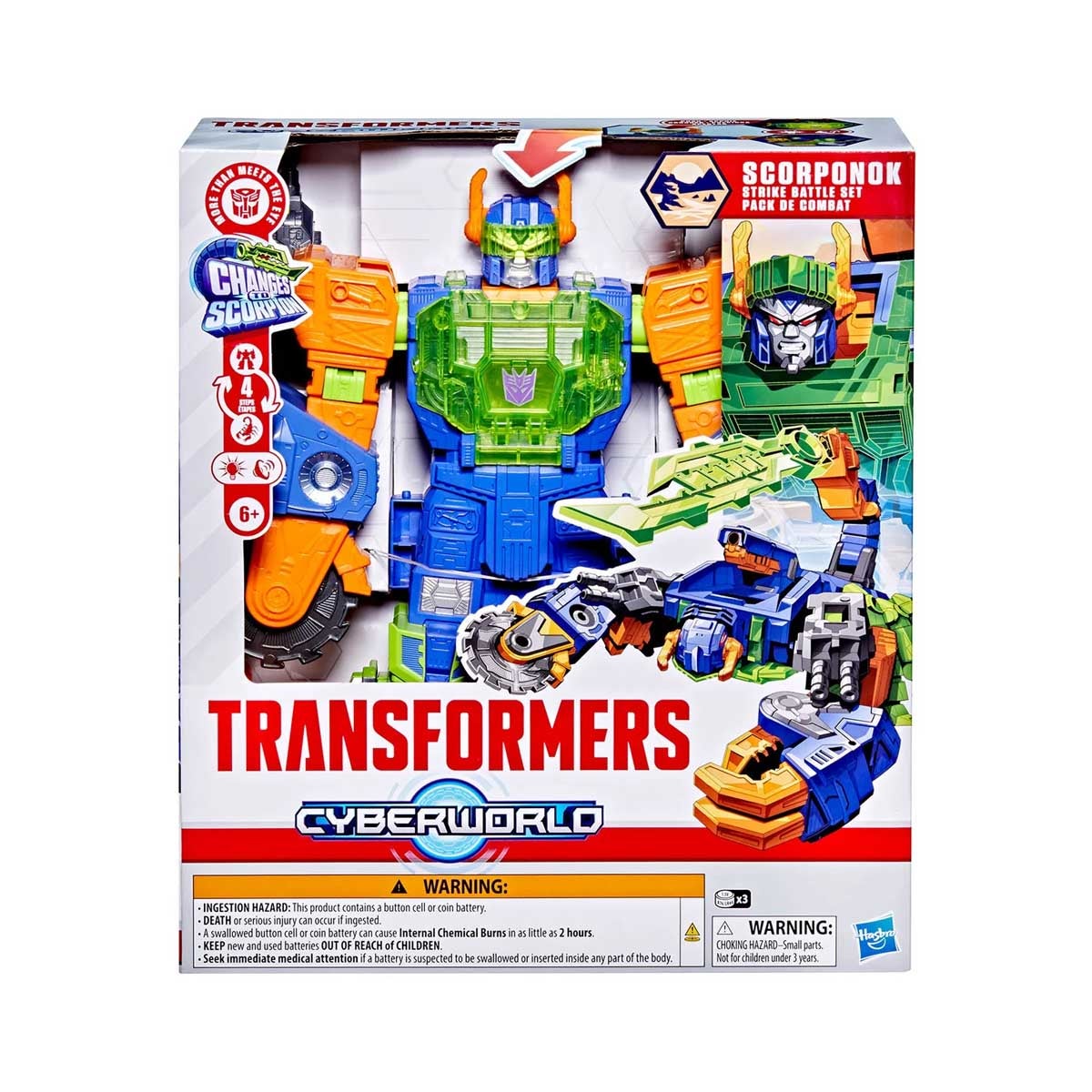 TRA CYBERWORLD SCORPONOK STRIKE BATTLE