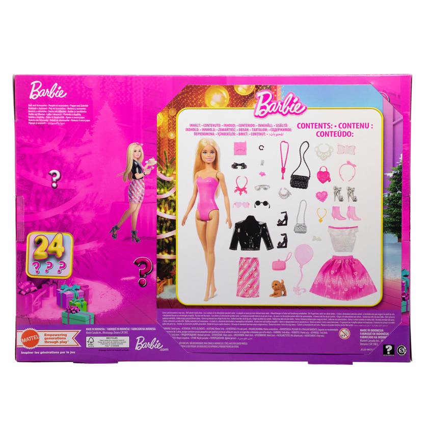 Barbie Fashionista Advent Calendar