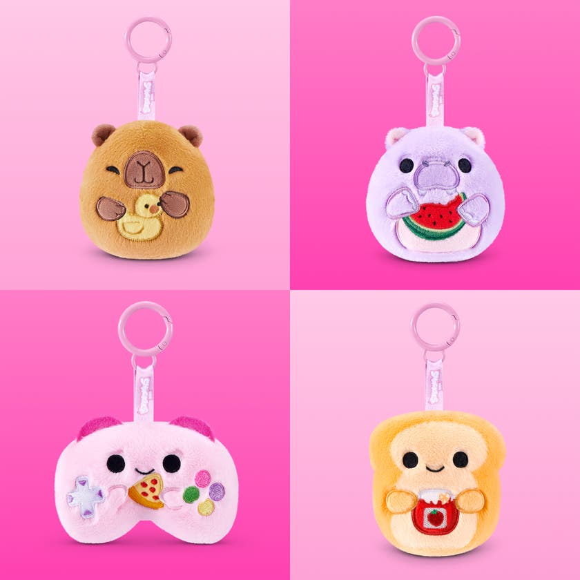 Snackles Keychains 8 cm kosedyr