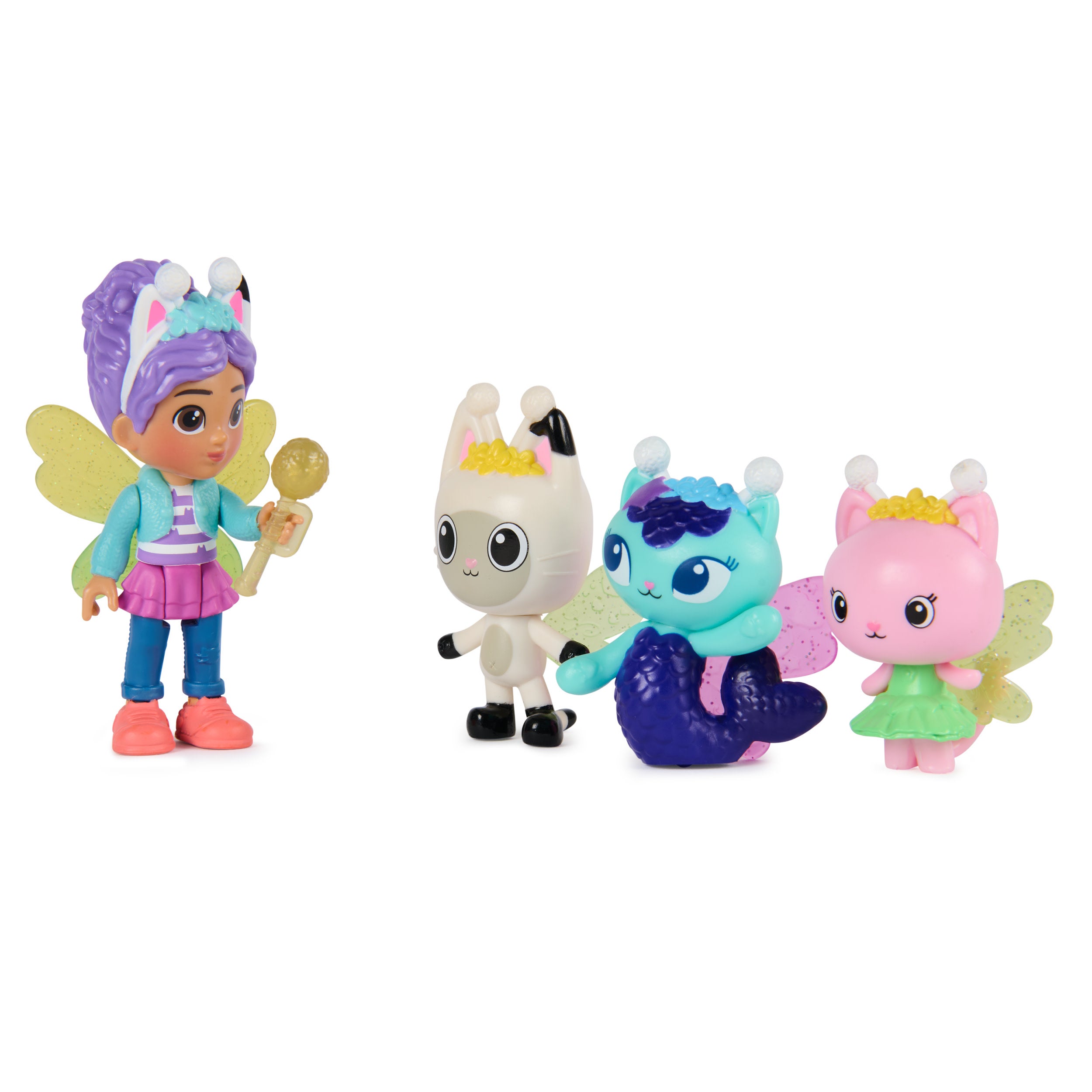 Gabby's Dollhouse Fairylandia Figurset med 6 Karakterer