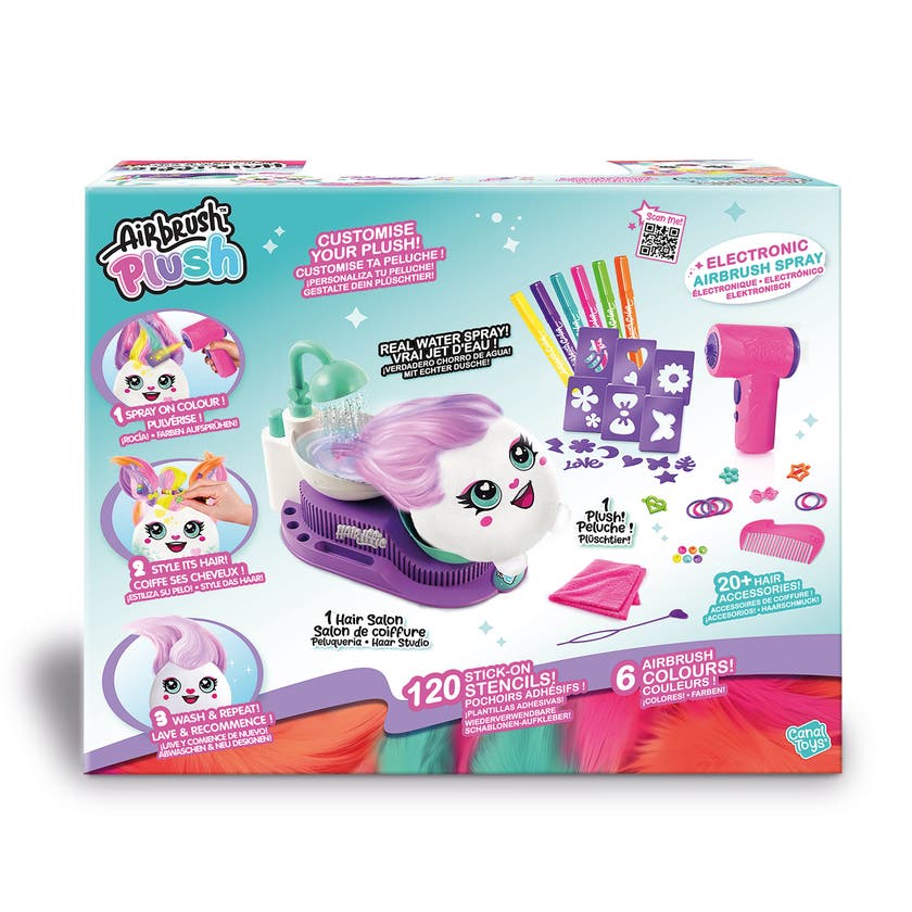 AIRBRUSH PLUSH Hair-iffic Hair Style Salon