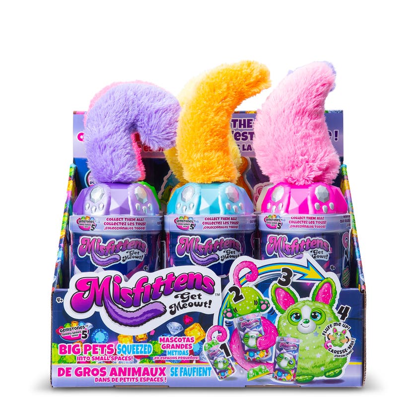 Misfittens Gemstones Katter 24 cm