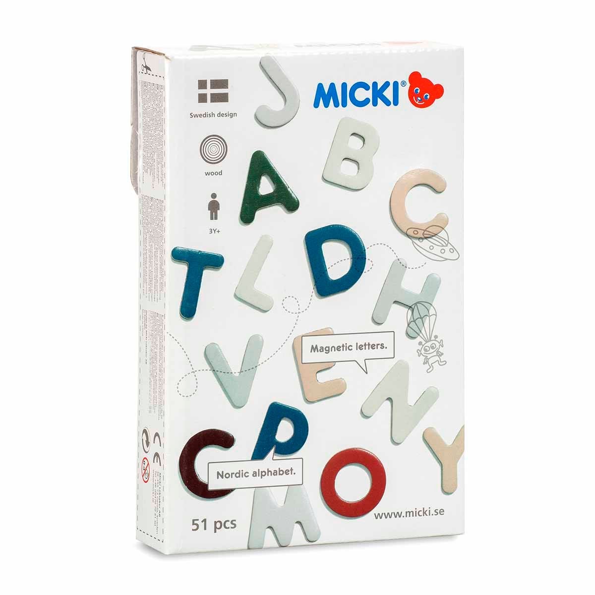 Micki Senses, magnetbokstaver