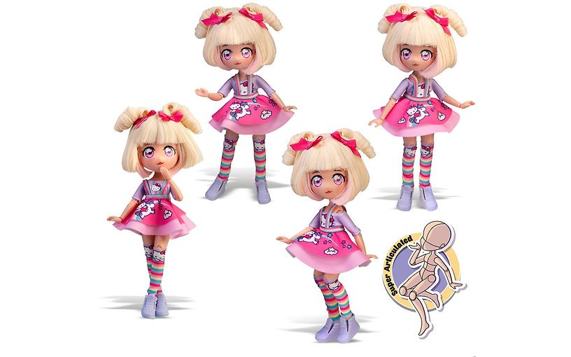 Hello Kitty Manga Candy Unicorn Dukke