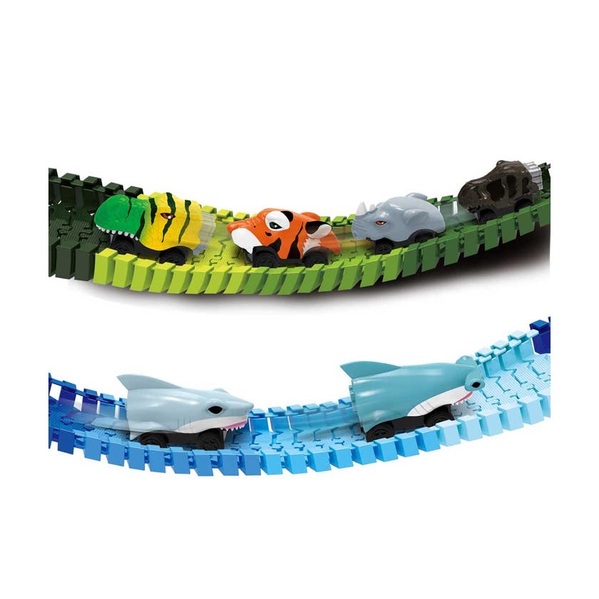 Clixtracks, Banedeler + ekstra bil