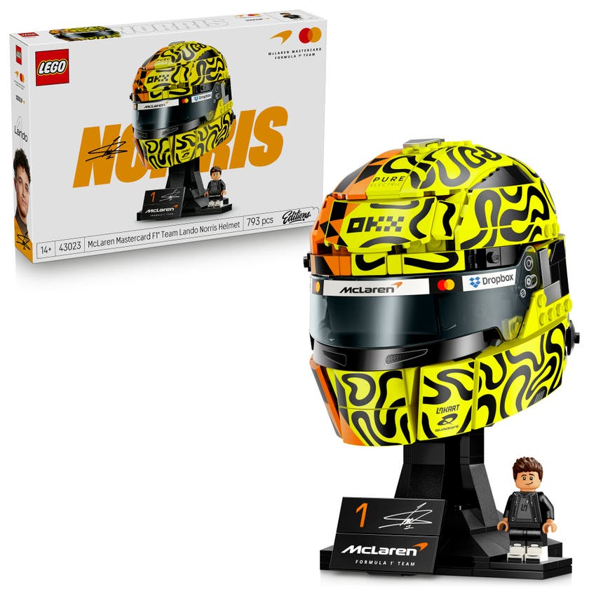 LEGO® Editions McLaren Mastercard F1® Team Lando Norris hjelm. Byggesett 43023