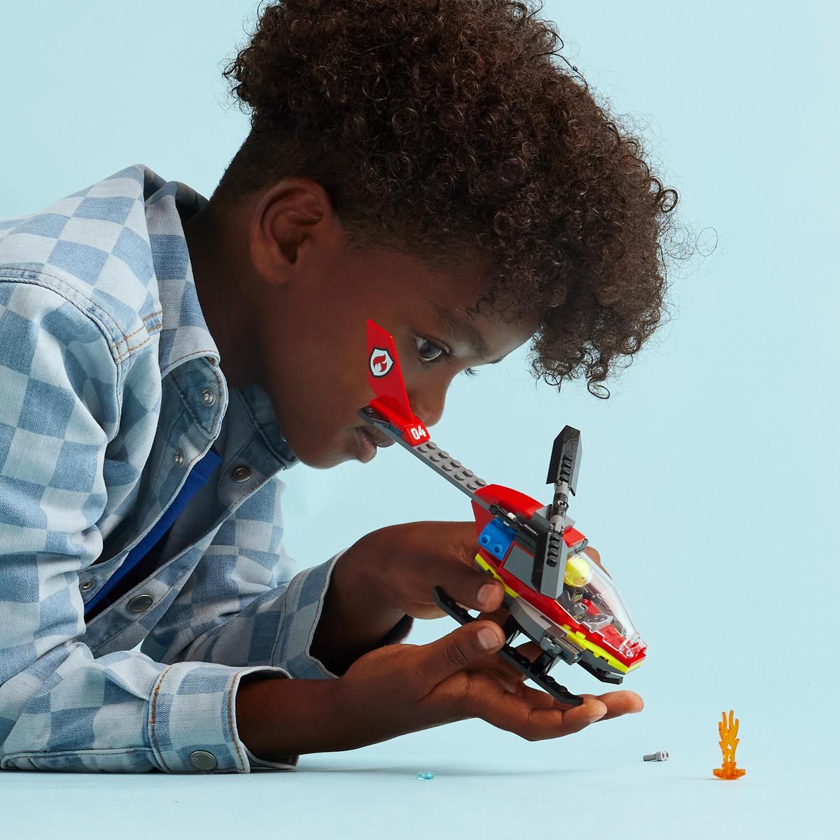 LEGO City 60411, Brannredningshelikopter