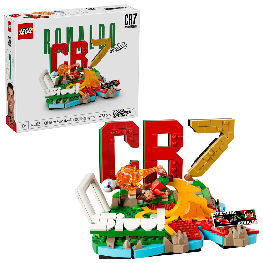LEGO® Editions Cristiano Ronaldo – fotball-høydepunkter 43012