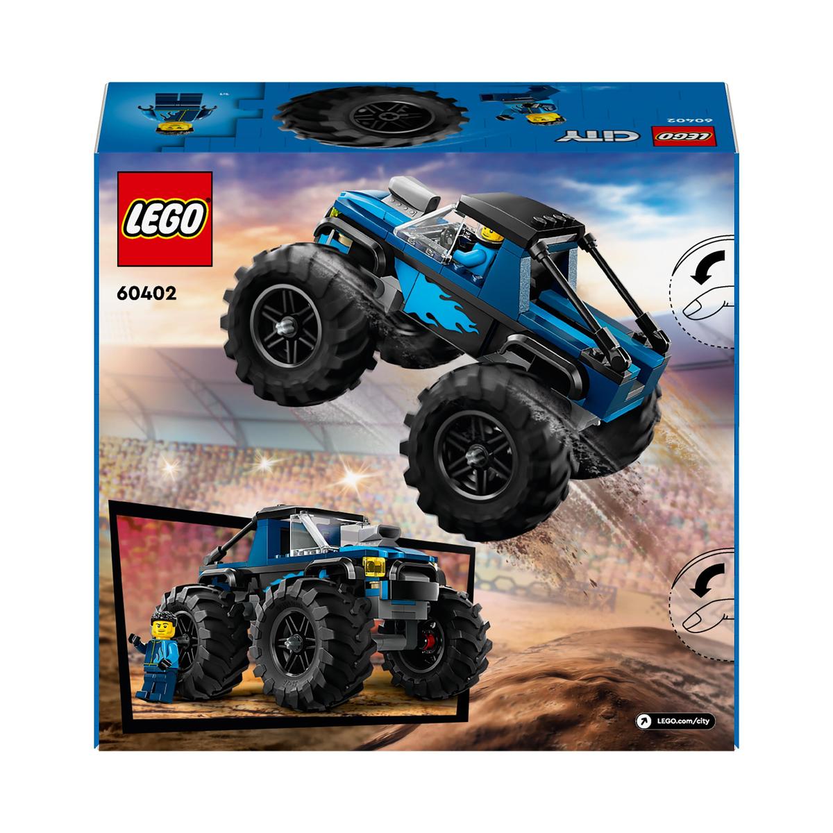 LEGO City 60402, Blå monstertruck