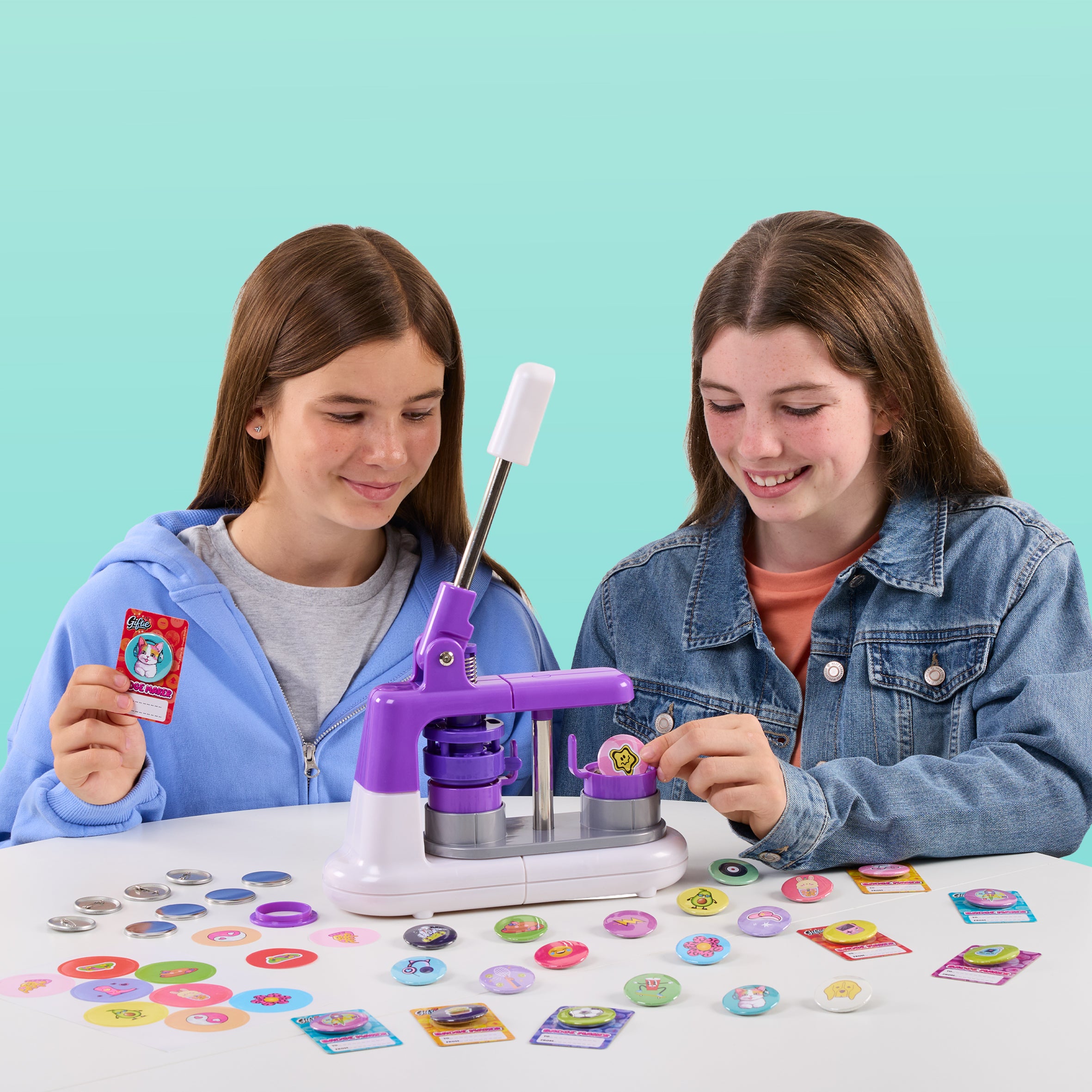 Giftie Badge Maker – lag egne buttons å bruke og gi bort
