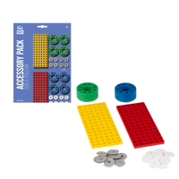 Plus-Plus - Accessory Pack / Red & Yellow