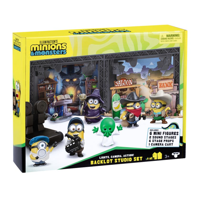 Moose Toys Minions Backlot Studio Set