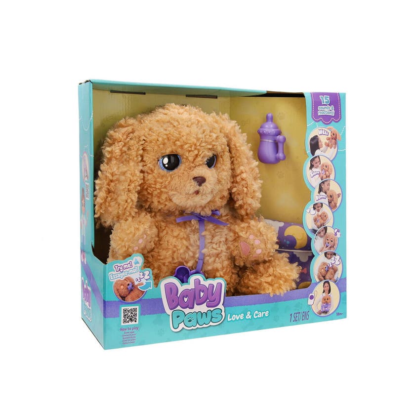 Baby Paws Interactive Puppy Labradoodle 25 cm