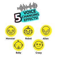 CREATOR Video Walkie-Talkies med røsteffekter