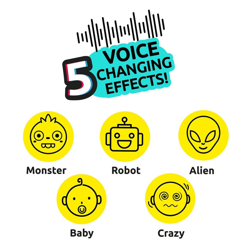CREATOR Video Walkie-Talkies med røsteffekter