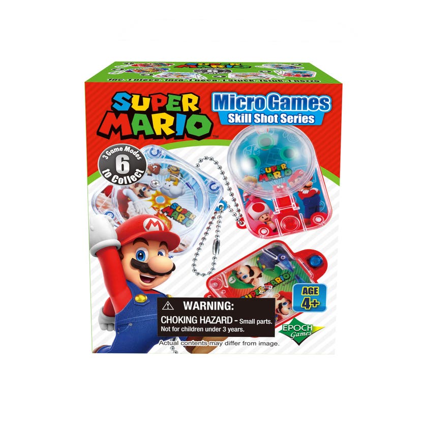 Epoch Games - Super Mario BB Key Chain Game Series