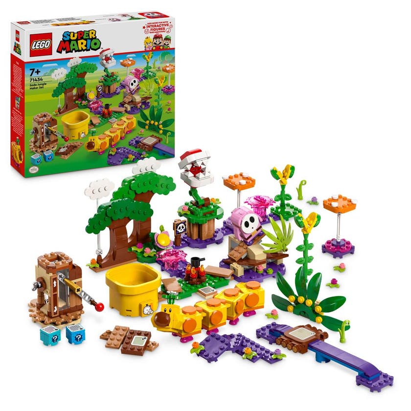 LEGO Super Mario 71434, Soda Jungle – Skapelsesett