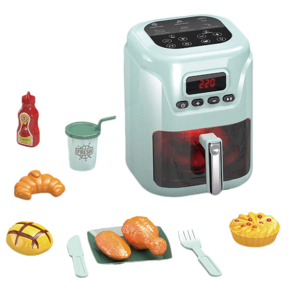 PAP, Airfryer med tilbehør