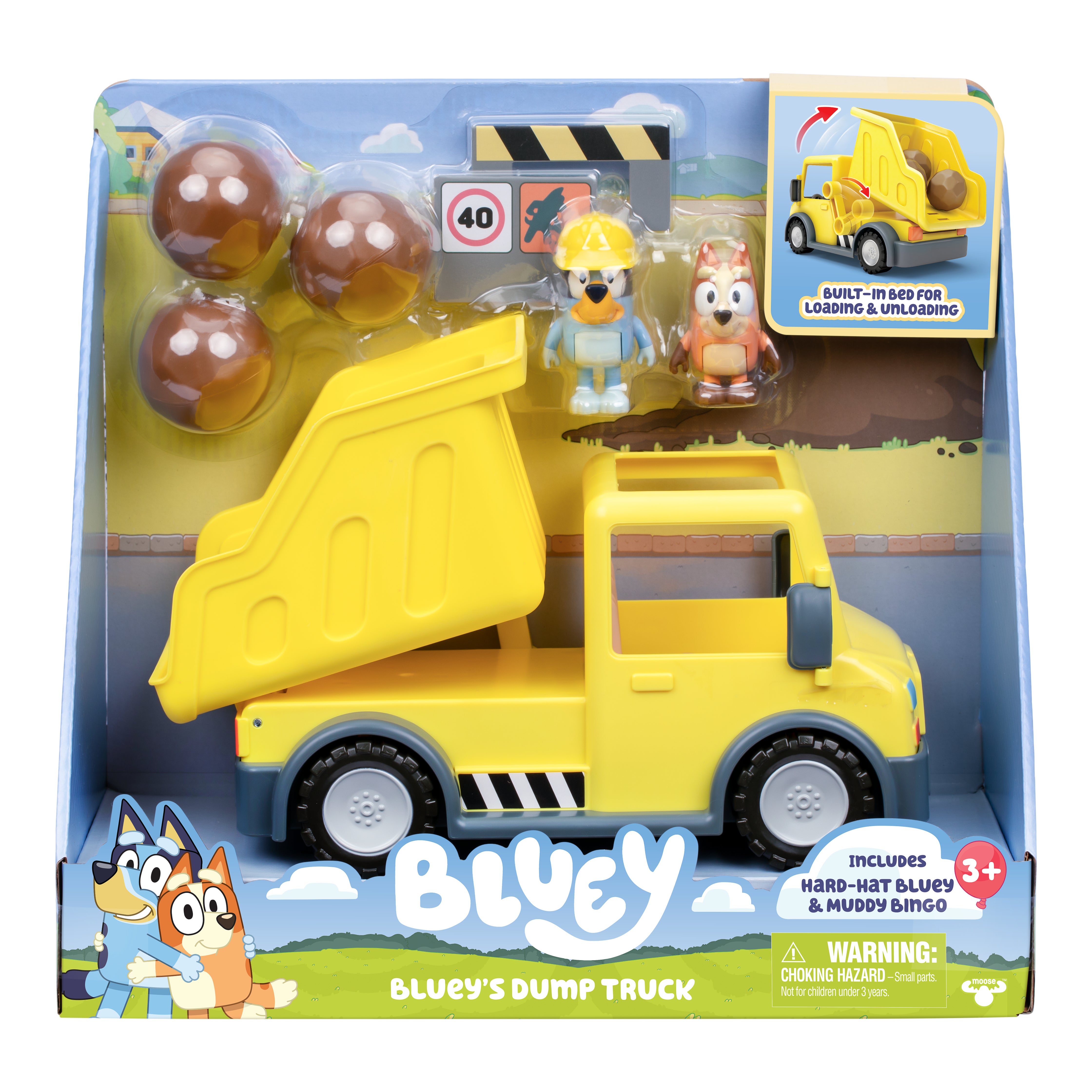 Bluey Dumperbil