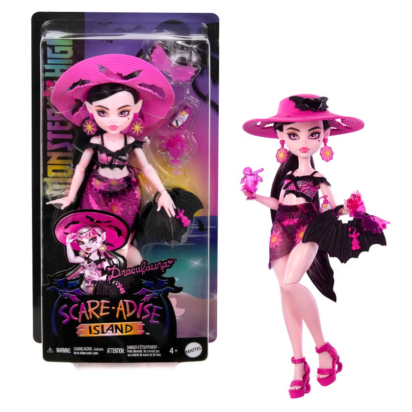 Monster High, Scare-Adise Island Draculaura-dukke