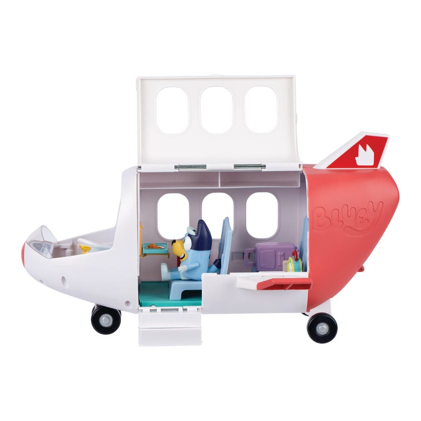 Bluey's Jet Flyplassset fra Moose Toys