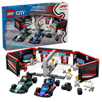LEGO City Formel 1 60444, F1®-garasje & Mercedes-AMG & Alpine-biler
